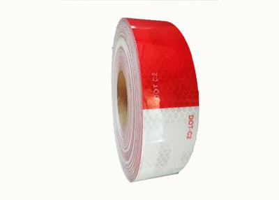 China High Intensity Motorcycle Solas Red Reflective Tape For Vehicles , 1 ' 2 ' Reflective Tape Offer Printing for sale