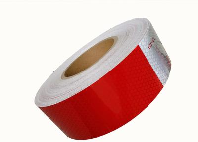 China Retro Dot C2 Reflective Tape  ,  Infrared Trailer Conspicuity Tape White  And Red for sale