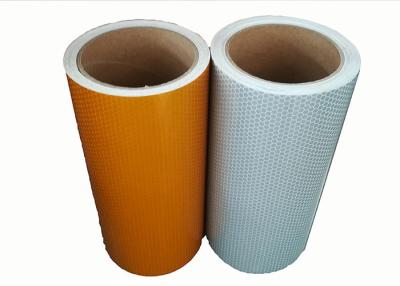 China High Intensity Grade Reflective Sheeting , Reflective Outdoor Vinyl  In Reflective Material Glass Bead for sale