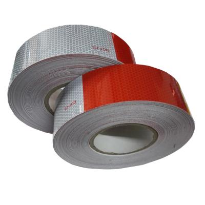 China Honeycomb DOT C2 Reflective Conspicuity Tape 6 Inch * 6 Inch / 11 Inch * 7 Inch for sale