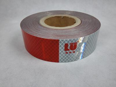 China Custom Reflective Tape Sheets Retro Reflection For Trailers Truck Cars 2 Inch * 50m for sale