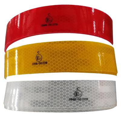 China Self Adhesive Reflective Conspicuity Tape 50mm * 50m Rigid Type High Visibility for sale