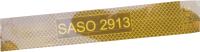 China Fita reflexiva amarela da visibilidade alta com marcas de SASO 2913 à venda