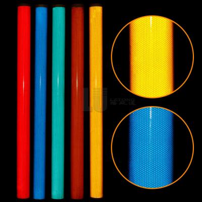 China Class 2 Glass Beads Reflective Sheeting Tape For Truck Or Road Signs for sale
