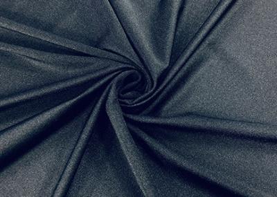 China 160GSM 82% Elastic Nylon Fabric Stretchy Knitting For Swimwear Black for sale