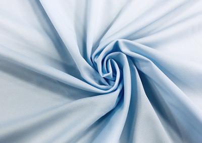 Chine tissu 100% de chemise du polyester 130GSM avec la couleur bleu-clair de travailleurs de bout droit à vendre