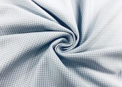Китай 100 полиэстера рубашки ткани процентов серого цвета холстинки связанного искривлением проверяет 130ГСМ продается