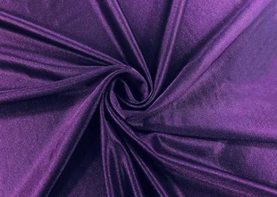 China 200GSM 84% Nylon Bathing Suit Material / Spandex Bathing Suit Fabric Purple for sale