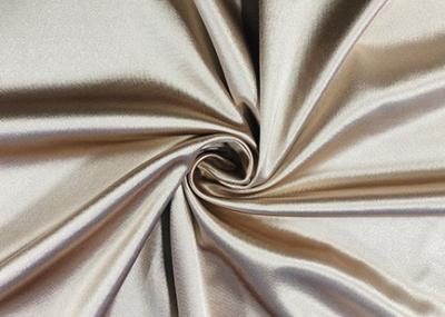 China 250GSM Bathing Suit Material / Swimming Costume Fabric 90% Nylon Knit Noble Golden for sale