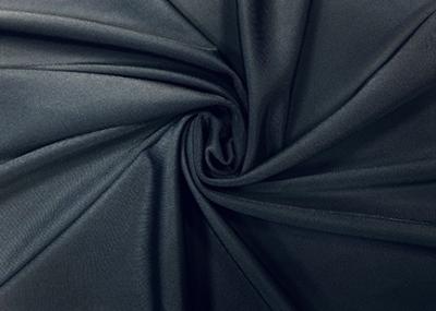 China 200GSM 82% Nylon Elastic Fabric Warp Knitting For Swimwear Suit Black for sale