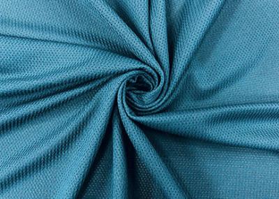 Chine Tissu de maille de polyester de couleur/maille vert-foncé 110GSM de Knit polyester d'air à vendre
