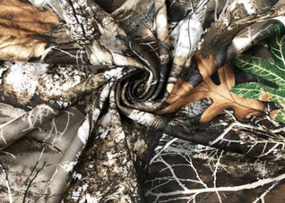Китай Печатание бумаги фабрики ткани бархата 180ГСМ полиэстер для на открытом воздухе куртки - леса зимы продается