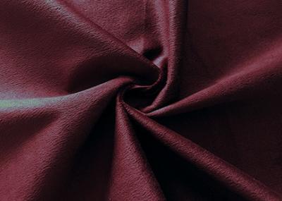 Chine le tissu de tapisserie d'ameublement de 130GSM Microsuede/a balayé le tissu de suède pour l'habillement Brown à vendre
