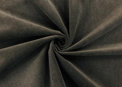 Китай Нежность почистила ткань щеткой ткани Книт/ДВР для домашней ткани темного Брауна 240ГСМ продается
