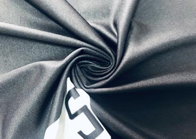 China 140GSM elastische de Gedrukte Stof van 92% Polyester voor de Zwarte Fabriek van Sportenbeenkappen Te koop