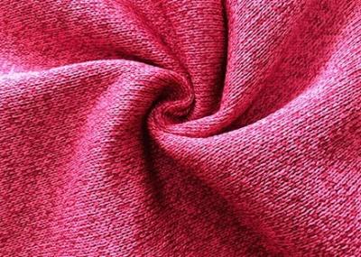 China Loop Gagt Brushed Knit Fabric For Pullover Hoodie Pink 300GSM 100% Polyester for sale