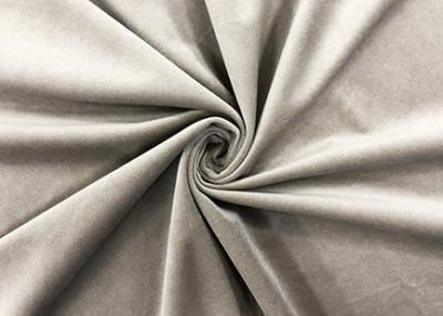 China 260GSM Soft Recycled Micro Polyester Fabric / Khaki 100 Polyester Material for sale