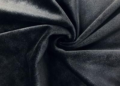 中国 家の織物の黒のための400GSM 92ポリエステル8スパンデックスの高い伸縮性があるフィラメント 販売のため
