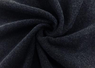 China 280GSM Brushed Knit Fabric 100% Nylon Knitting for Toys Accessories Black for sale