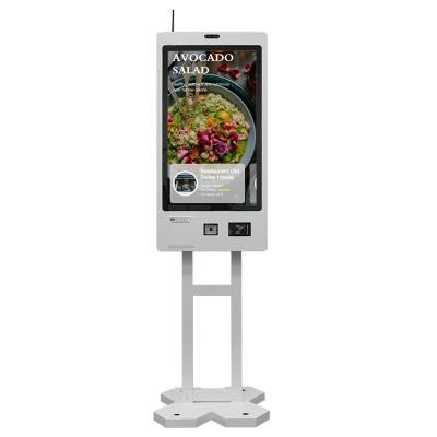 China Wall Mounted Restaurant Ordering Kiosk Bank Floor Standing Financial Service Kiosks for sale
