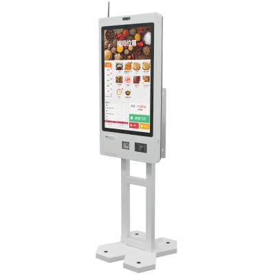 Chine Commande de menu POS Kiosque de commande de restaurant Machine de paiement en libre service à vendre