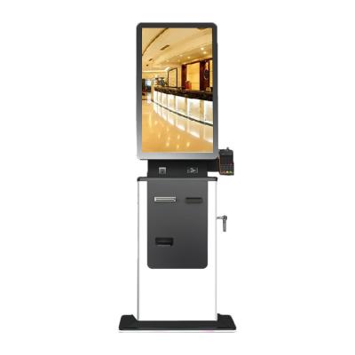 China Touch Screen Queueu Management Self Service Kiosk Machine Ticketing Dispenser for sale