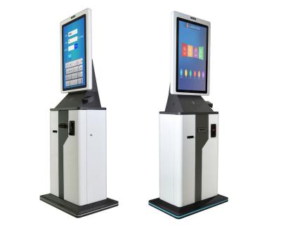 China Card Payment Self Service Ticketing Kiosk Visitor Ordering Kiosk Machine for sale