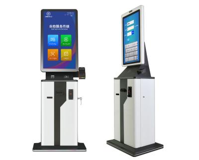 China Thermal Printer Card Dispenser Kiosk Hotel Check In Ticket Dispenser Kiosk for sale