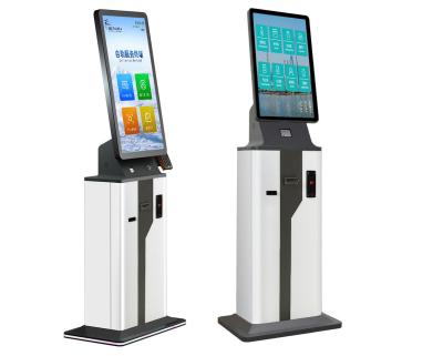 China Automated Order Checkout Square Self Service Kiosk Queue Ticket Dispenser for sale
