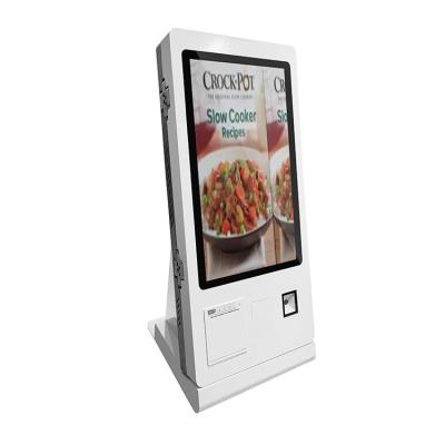 China Automatische zelfbestellende kiosk QR-scanner Betaling Zelf inchecken Kiosk Te koop