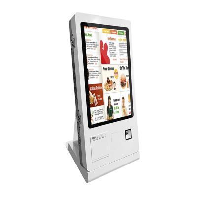 China SDK Self Ordering Kiosk Machine Barcode Scanner Kiosk For Chain Store Restaurant for sale