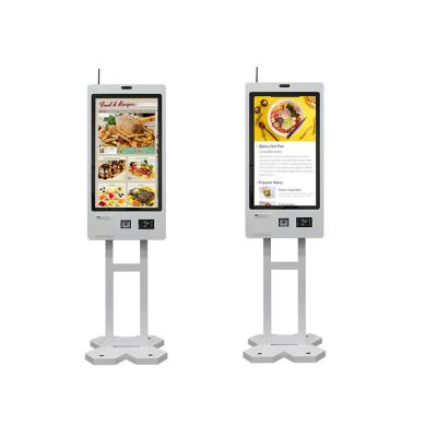 China Android/Win7/8/10 Operating Restaurant Self Ordering Kiosk with Touch Screen for sale