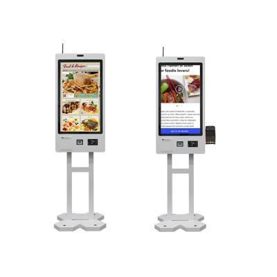 China Touch Screen Self Service Payment Kiosk With QR Scanner/NFC Reader for sale