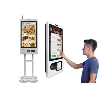 Chine Restaurant Shop Kiosk Self Checkout Kiosk Cost Smart Terminal Self Service Machine In Restaurants à vendre