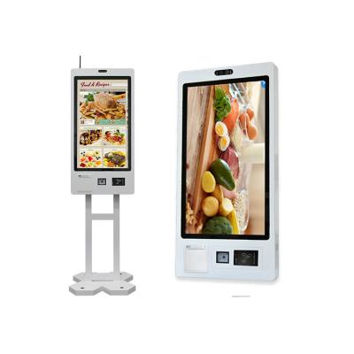 China 1920X1080 Resolution Self Service Ordering Kiosk and Capacitive Touch 10 Point Screen en venta