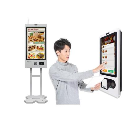 China High Quality Restaurant Ordering Machine Qr Code Scanner Mcdonalds Kiosk Payment Kiosk for sale