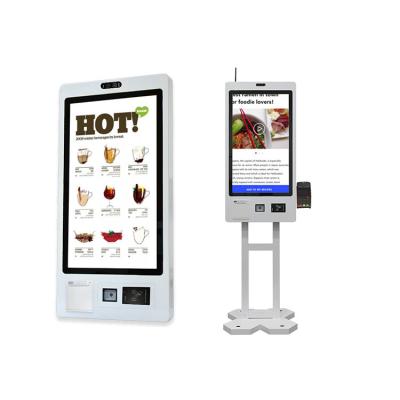 China 23'' Screen Payment Terminal Kiosk For Restaurant for sale