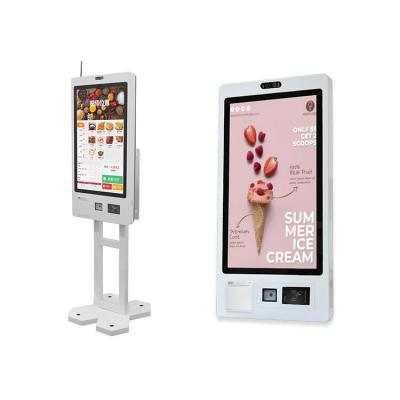 China Checkout Self Service Cashier Machine Information Display Kiosk for sale