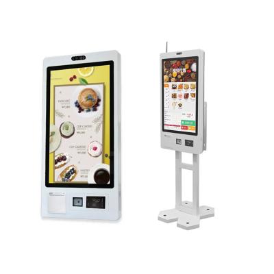 China 23,6 Zoll Touchscreen Supermarkt Self Checkout Machine Library Self Checkout Maschine zu verkaufen