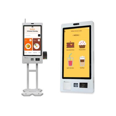 Chine Kiosque d'écran tactile de restaurant de kiosque de terminal de paiement de 21,5 pouces à vendre