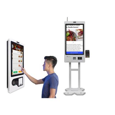 Китай Супермаркет Сенсорный экран Цифровой плакат Киоск Кассовый аппарат продается