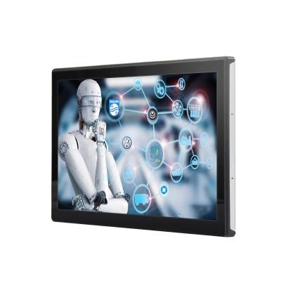 中国 15 17 19 21.5 インチ産業用静電容量式タッチスクリーン組み込みタッチスクリーンコンピュータ 販売のため
