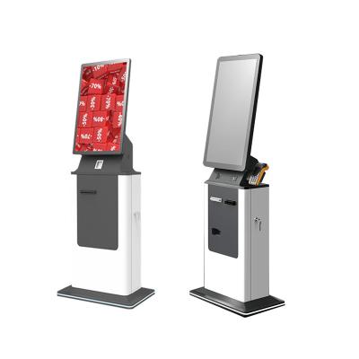 Chine 24 Inch Self Check In Kiosk Airport Security Visitor Management Card Dispenser à vendre