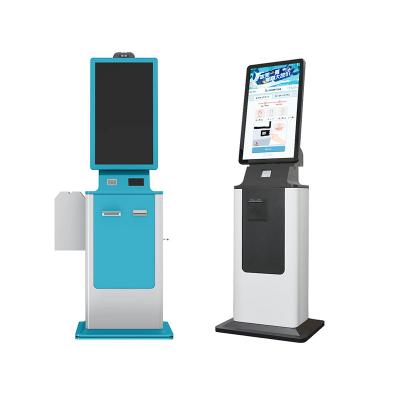 中国 Multi Touch Quick Response Pay Kiosk Hotel Visitor Check In Kiosk Self Service Machine 販売のため