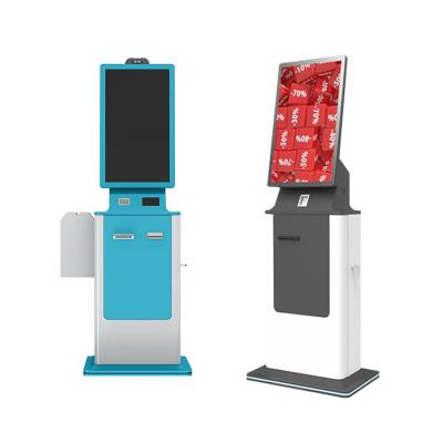 China OEM/ODM Self Service Kiosk Machine Customize Functions Machine Touch Bill Payment Printer Scanner NFC à venda
