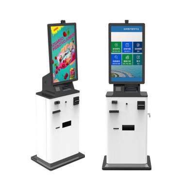 中国 OEM Self Service Hotel Check In Kiosk Touchscreen Payment Interactive 販売のため
