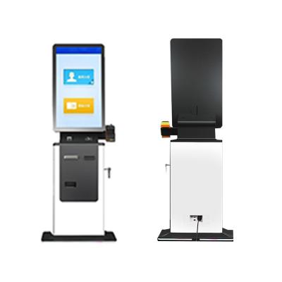 China Vertical Installation Check In Kiosk Custom Color and Optional Electric Reader Card à venda