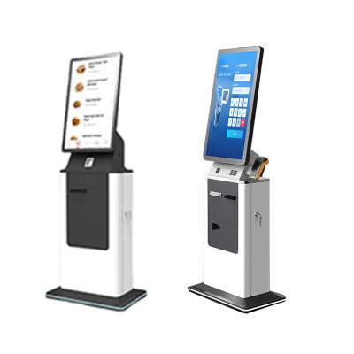 China Hotel Card Touch Screen Kiosk Credit Card Payment Machine Self Check In Kiosk Te koop