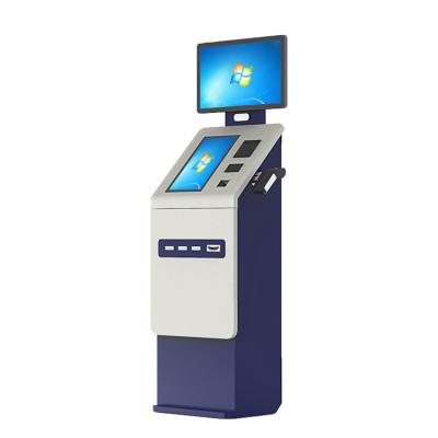 China Interactive Smart Intelligent Self Service Library Check In Check Out Kiosk for sale