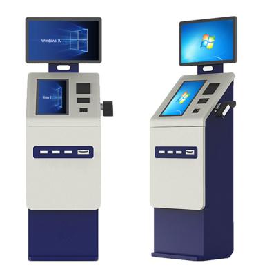 China O dinheiro duplo da tela do Atm da máquina de caixa automatizado recicla a máquina do pagamento do crédito do serviço do auto para o hospital à venda